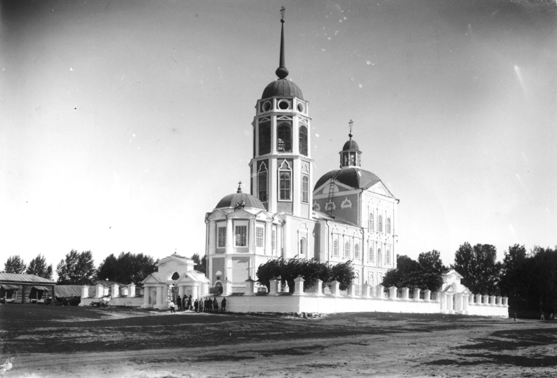 Уксянская церковь, ЮЗ вид, авг 1924