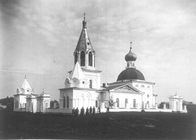 Церковь Ключевская юго-западный вид