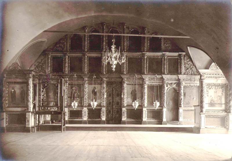 Уксянская церковь Нижний иконостас 1924 г.