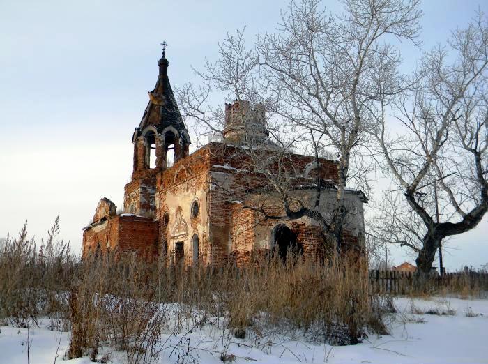 Церковь Ключевская. Юго-восточный современный вид