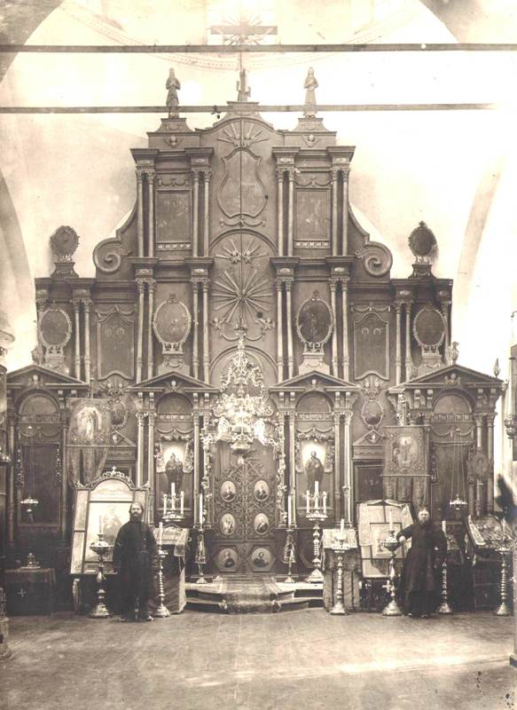 Иконостас Затеченской церкви