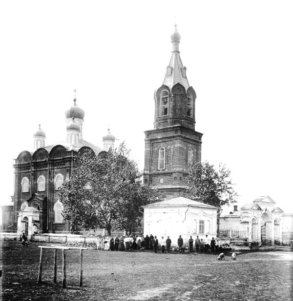 Покрова Пресвятыя Богородицы церковь с. Кривского. Юго- западный вид 1924 г
